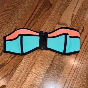 TRIANGL bandeau swim top